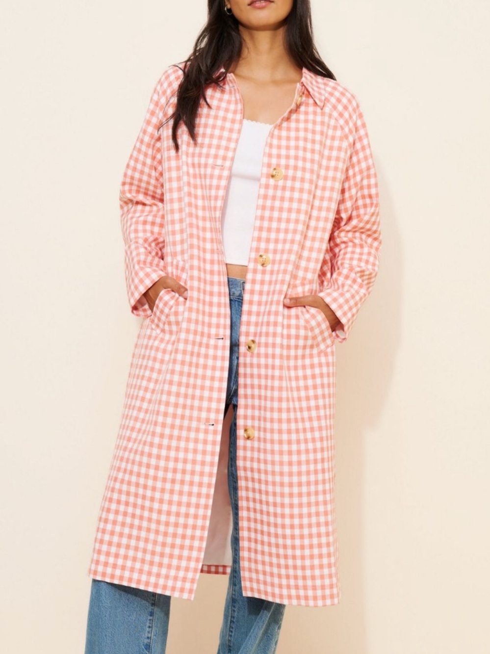 Dot and Lu Angie Trench Coat XS